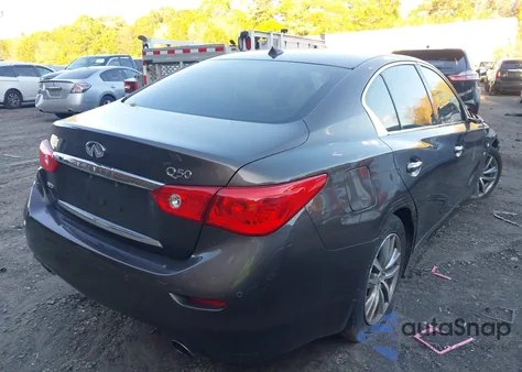 2017 Infiniti Q50 3.0T Premium z USA, uszkodzony, nr VIN JN1EV7AR6HM833788